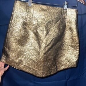 Gorgeous Zara gold skirt